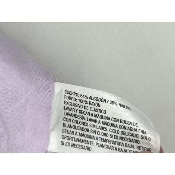 Wild Fable Corset Top Womens M Lace Floral Adjustable Straps Lilac Fairy Sexy - Picture 14 of 15